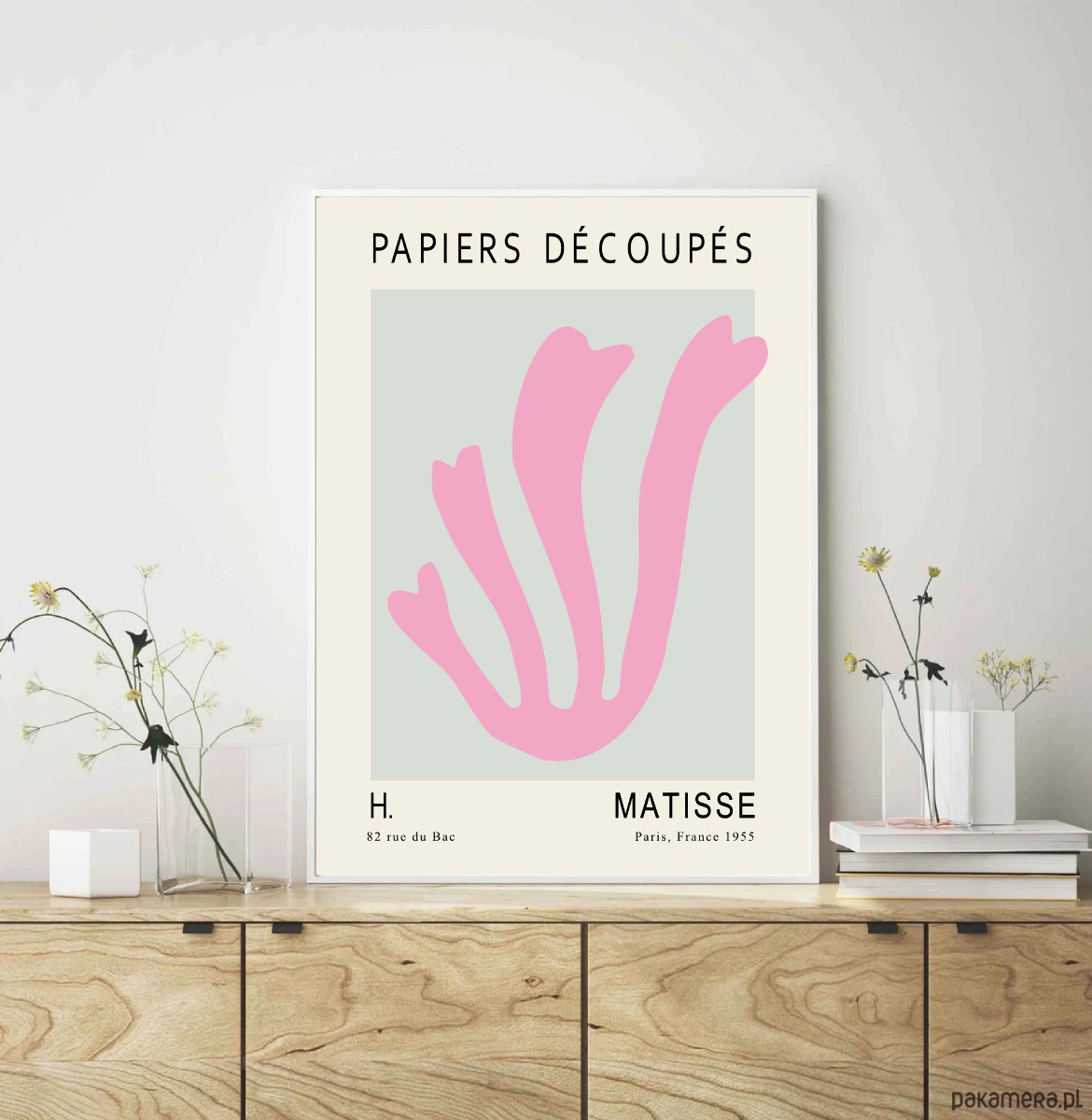 Plakat Abstrakcja Matisse Ilustracja Grafika Pakamera Pl