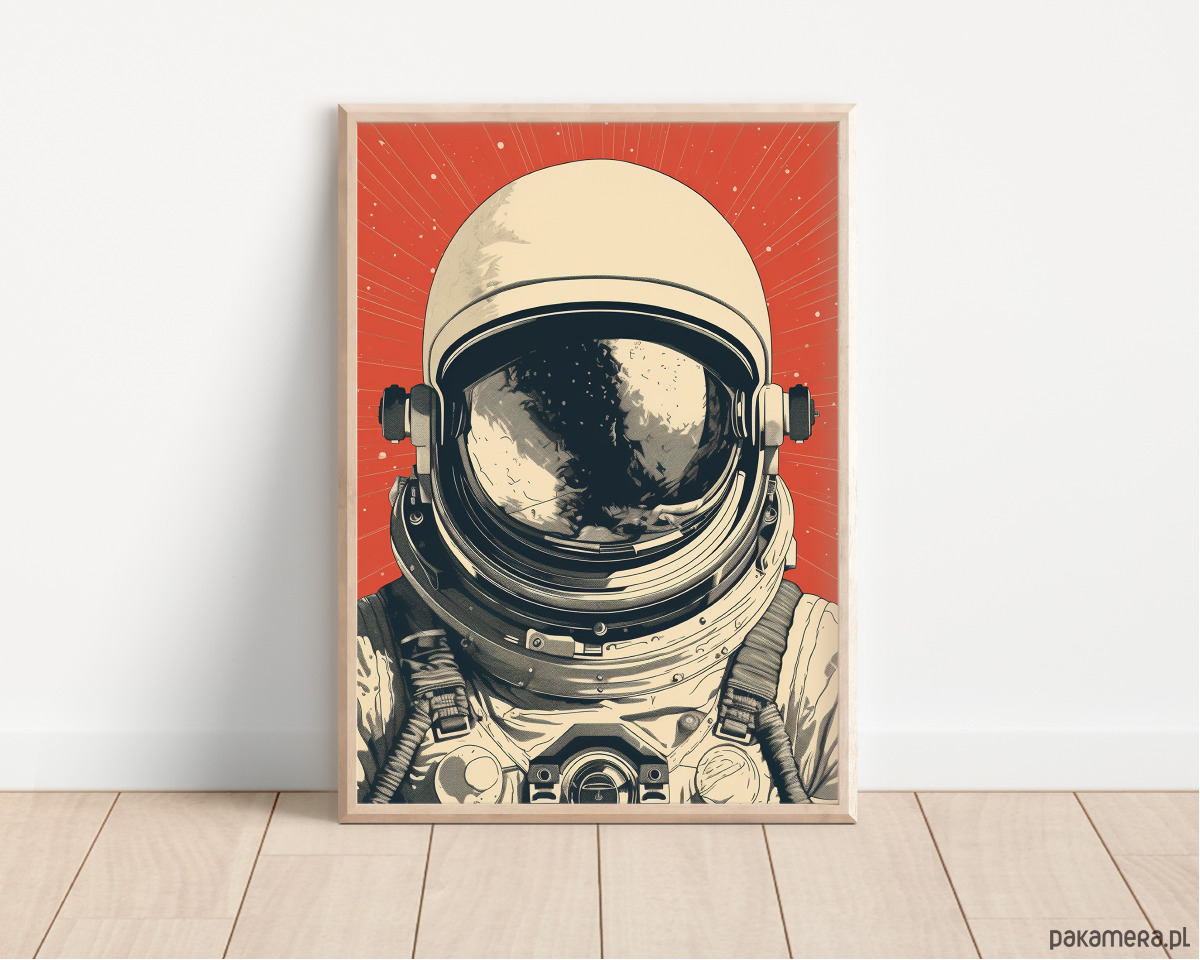 Plakat Astronauta Whatever The Timezone Pakamera Pl