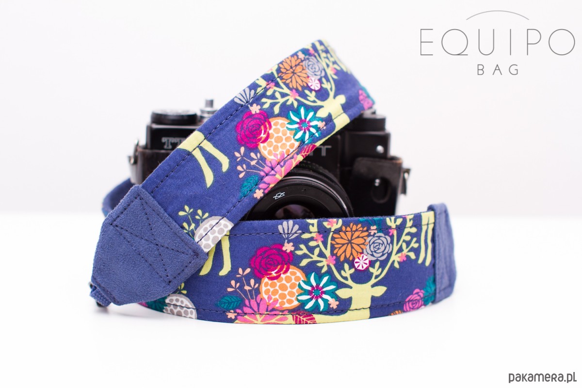 Pasek do aparatu Camera Strap Deer z haftem Pakamera.pl
