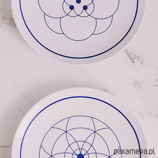 Talerze małe Marianna - zestaw 2 talerzy - Pakamera.pl