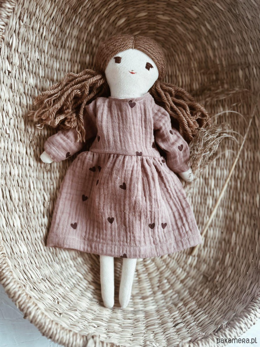 Bambola Di Pezza Lalka Anna - Compagna Di Giochi In Stoffa 38 Cm