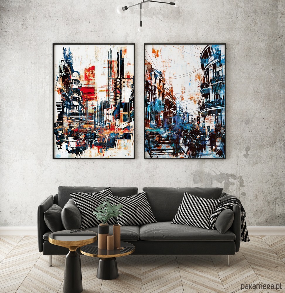 Bestsellerowe Abstrakcje Zestaw Plakat W Loft Pakamera Pl