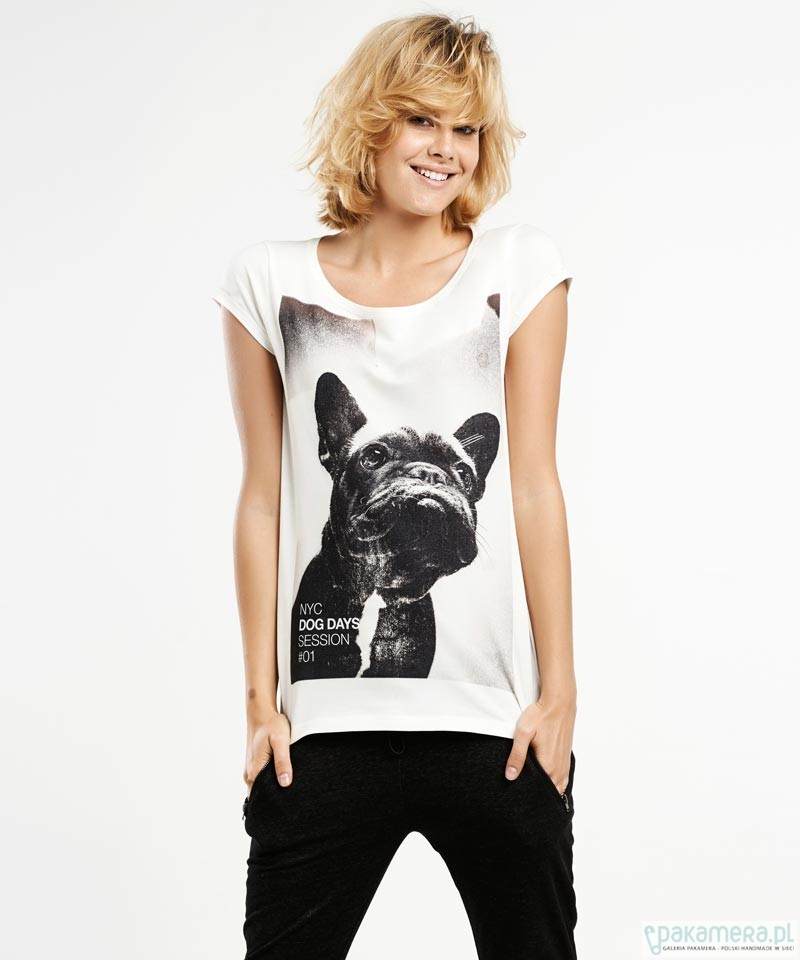 French Bulldog T-shirt - SELVA - Pakamera.pl