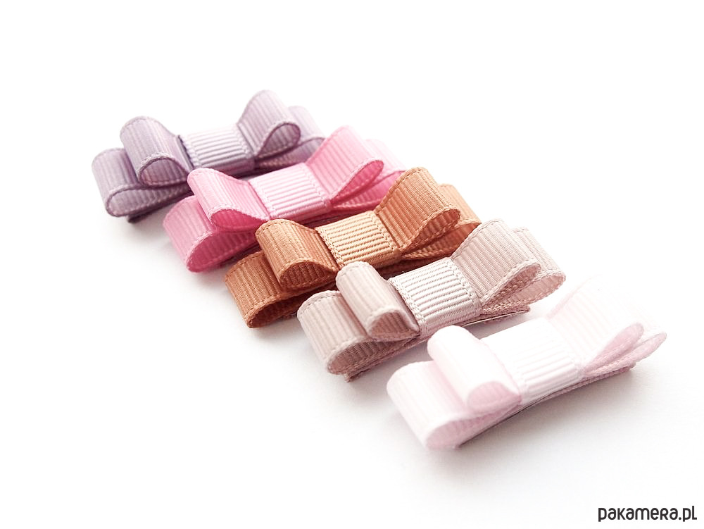 Spinki do włosów Mini Basic Bow 5 szt. 3253451 - Pakamera.pl