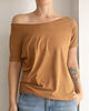 t-shirt damskie Orzech Oversize