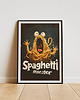 plakaty Plakat - Potwór spaghetti