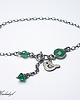 bransoletki wire wrapping Ptaszek   -bransoletka