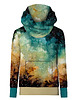 bluza z kapturem damska Bluza hydrofobowa UNISEX - GALAKTYCZNA PODRÓŻ