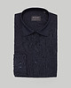 koszule męskie Lniana koszula lentane 00477 długi rękaw granatowy slim fit