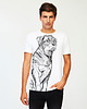 t-shirty męskie Rottweiler Dog Men's T-shirt white