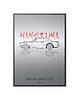 plakaty Plakat Motoryzacja - Nissan Skyline 2000 GT-R