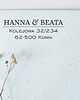 stemple Personalizowany drewniany stempel z adresem - imiona + adres