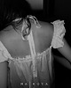 sukienki maxi damskie GERALDINE pajama dress white