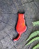 magnesy Ceramiczny magnes kot czerwony