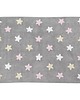 dywany Dywan Tricolor Star Gris/Rosa Lorena Canals