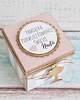 kartki scrapbooking Pamiątka Pierwszej Komunii Świętej, exploding box