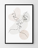 plakaty Seria Linie - plakat Dwie Twarze
