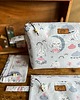 torebki, worki i plecaki dziecięce Komplet 3 kosmetyczek z króliczkami EASTER