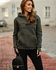 bluza z kapturem damska Bluza z kapturem Wings khaki