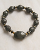 bransoletki z kamieni naturalnych UNIKAT - labradoryt, hematyt
