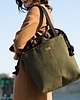 torby na ramię Torebka worek na ramię w kolorze khaki, shopperka
