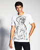 t-shirty męskie Puggle Dog Men's T-shirt white