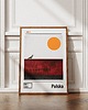 plakaty Plakat Polska - Kolaż minimalistyczny