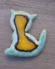 magnesy Ceramiczny magnes kot turkusowy