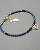 bransoletki z kamieni naturalnych Szlachetna kolekcja /hematite blue/ - bransoletka