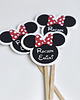 akcesoria dziecięce - różne Pikery do babeczek MYSZKA MINNIE 6 szt