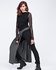spódnice midi Pleated half-skirt