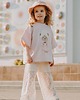 t-shirty dla dziewczynki T-shirt oversize Sophie Teddy cream