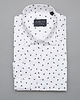 koszule męskie Koszula męska 00307 dł. rękaw biały slim fit 164/170 39