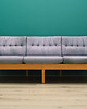 sofy i szezlongi Sofa welurowa wrzosowa, duński design, lata 70