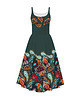 sukienki midi damskie Sukienka ISABELLA - KOLOROWY PAISLEY