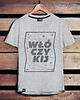 t-shirty męskie Koszulka męska WŁÓCZYKIJ jasnoszara