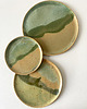 patery i talerze Talerze zielone / zestaw 3 rozmiary