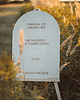 dodatki ślubne Tablica powitalna Hymn do miłości 50x70 cm - naturalna