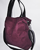 torby XXL TORBA HOBO XXL - oberżyna, czarny