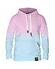 bluza z kapturem damska Damska Bluza z kapturem DR.CROW Ombre Pink Blue