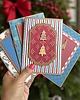 kartki scrapbooking Kartki świąteczne 4szt - ręcznie robione, oryginalne kartki