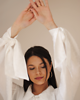 koszule damskie  Sukienka Koszulowa White Retro Shirtdress