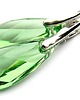 kolczyki swarovski Kolczyki z kryształami Swarovski -  Peridot Wing