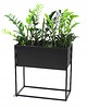 kwietniki Kwietnik Metalowy CUBO 60x60x30cm czarny LOFT