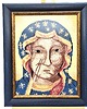 Ozdoby na ścianę Ręcznie Haftowany Obraz Matki Bożej Częstochowskiej 