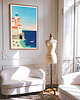 plakaty Plakat Amalfi Włochy - plaża Atrani
