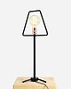 lampy stołowe Lampa  stołowa metalowa Firkant Table - czarny loft