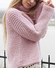 swetry damskie  Sweter w różu