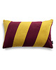 poduszki gładkie Stripes bordowo złota poduszka  50x30