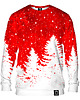 bluzy męskie Bluza Bez Kaptura Męska DR.CROW Christmas Trees
